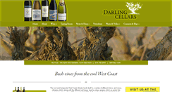 Desktop Screenshot of darlingcellars.co.za